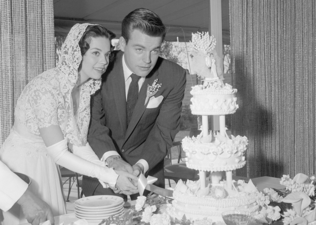 Robert Wagner and Natalie Wood — Dec. 28, 1957